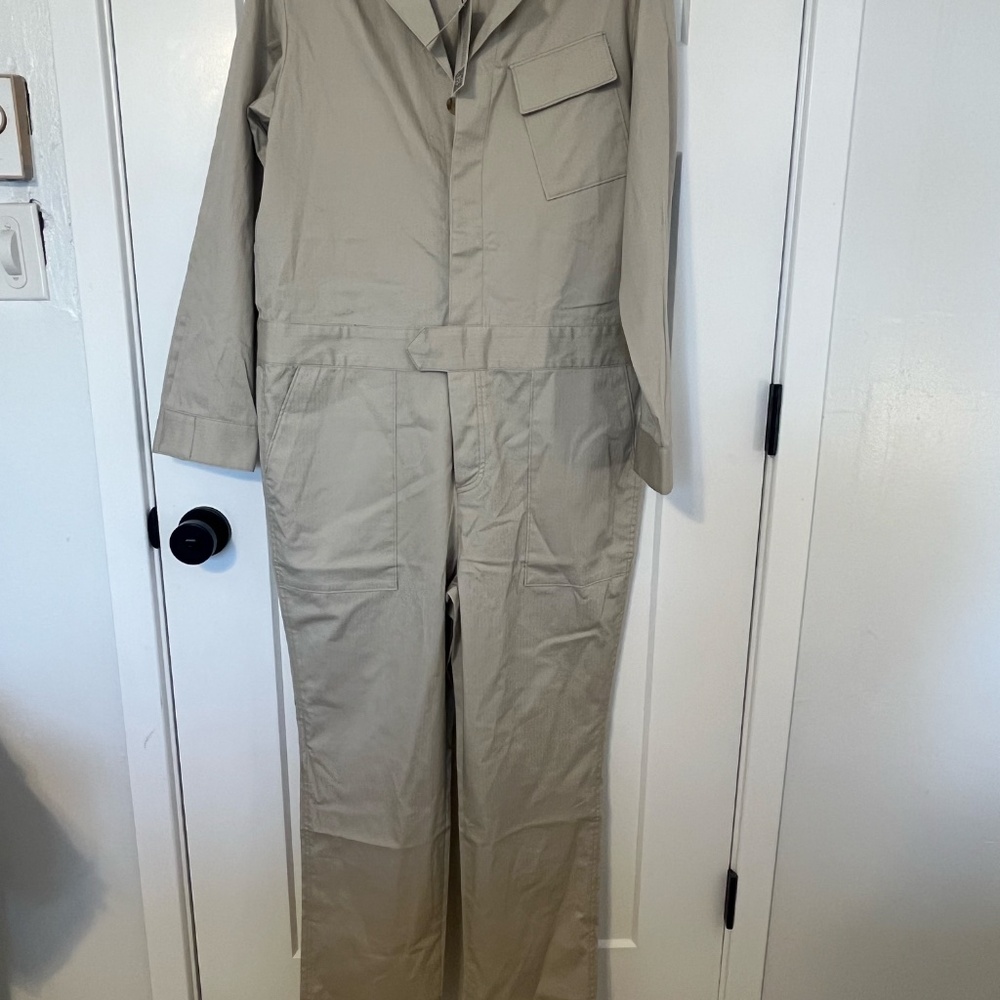 We-AR4 Utility Cotton Jumpsuit Unisex Coverall Flight Suit Made in USA Large NWT